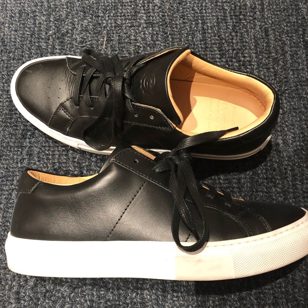 Black leather GREATS in almost new condition!